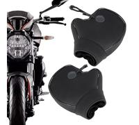 Nankoyal Manchons Hivernaux pour Guidon, Protège-Mains Moto Chauffants, Housses Thermiques Imperméables pour Scooters E-Bike Vélos Motoneiges