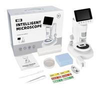 Nankoyal Microscope pour,100X-1000X Jouet De Projet STEM,Microscope Numérique Portable - pour Garçons Et Filles Jeunes Apprenants Passionnés De Sciences Idéal pour La Maison Et