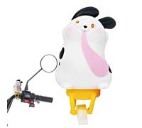 Nankoyal Ornement De Guidon De Vélo Animal Cartoon, Décoration Mignonne pour Guidon de Bicyclette, Accessoire pour Trottinette Cyclisme Extérieur Route Moto Auto Sport Casque Équitation