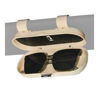 Nankoyal Porte-Lunettes De Soleil Pour Pare-Soleil Avec Clip,Boîtier De Rangement Pour Lunettes De Soleil - Distributeur Compact Pour Carte De Transport Conducteur Arrière SUV Camping-Car Utilitaire