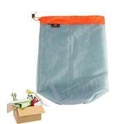 Nankoyal Sac à linge en maille, sacs à linge en maille pour produits délicats - Sacs de rangement en filet pour linge délicat avec fermeture éclair - Grand sac à vêtements sales épais et respirant,