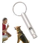 Nankoyal Sifflet de dressage pour chien pour rappel, sifflet silencieux pour chien - Sifflet de rappel de chien à haute fréquence en alliage d'aluminium | Outils portables de dressage de chiens, aides