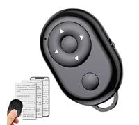 Nankoyal Télécommande de défilement | Retourneur de page pour lecture de livres électroniques | Bouton contrôleur sans fil pour caméscope, enregistrement vidéo, ebooks, lecture, smartphones, vlogging