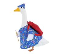 Nankoyal Tenue Décorative pour Oies De Rentrée,Vêtements pour Statues De Jardin Oies - 1 Ensemble Costume de Statue Extérieur Scolaire pour Décoration de Patio, Jardin, Cour, pour Anniversaire et