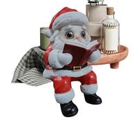 Nankoyal Veilleuse Pour | Père Noël Lisant Un Livre Veilleuse - Lampe De Chevet De Noël Pour La Chambre,pour Bureau Table Salle de Bain Salle de Bain Table de Chevet Lecture Sommeil