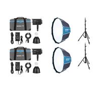 Nanlite Forza 150B Kit double LED bicolore (avec pied d'éclairage et softbox)
