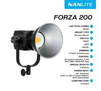 Nanlite Forza 200 LED Spot Light NL-FZ200