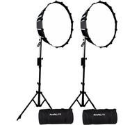 Nanlite Forza 60 LED bi-color dual kit (w/ light stand and softbox) | ✅ Livraison gratuite à partir de 100 €