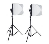 Nanlite - Kit 2 Boites à lumière Lantern Softbox pour Forza 60/150 (FM) + pieds