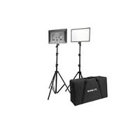 Nanlite Panneaux LED LumiPad 25 Kit 2 avec adaptateur secteur – Lumière de studio