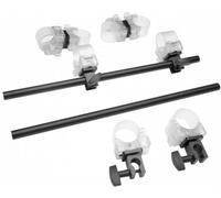 Support de tube Nanlite (2 tiges 4 pinces)