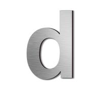 nanlyiau 4in/10.2cm numero maison numéro de maison de numéro de rue,En Acier Inoxydable Massif 304,Flottant Home Adresse Plaque(4in d)