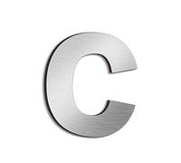 nanlyiau 6.18in/15.7cm numero maison numéro de maison de numéro de rue,En Acier Inoxydable Massif 304,Flottant Home Adresse Plaque(8in c)