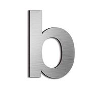 nanlyiau 6in/15.3cm numero maison numéro de maison de numéro de rue,En Acier Inoxydable Massif 304,Flottant Home Adresse Plaque(6in b)