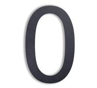 nanlyiau 8in numero maison anthracite Numéro de Maison numero maison Acier inoxydable de numéro de rue Aspect flottant, facile à installer et fait de solides SUS304（7016 8in8）
