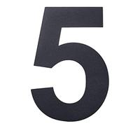 nanlyiau numéro de maison gris anthraciteNuméro de Maison Numero Maison Moderne -Haute 15.3cm /6in RAL 7016 Acier inoxydable,Aspect flottant, facile à installer et fait de solides SUS304(7016 6in5)