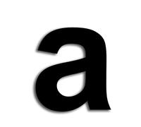 nanlyiau Numero Maison 6.18in/15.7cm Numéro de Maison Moderne NOIR- Acier inoxydable brossé fait de solides 304.Aspect flottant(black 8ina)