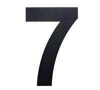 nanlyiau numero maison anthracite Numero Maison Numéro de Maison Moderne-Haute 12.5cm /5in RAL 7016 Acier inoxydable, Aspect flottant, facile à installer et fait de solides SUS304(7016 5in7)