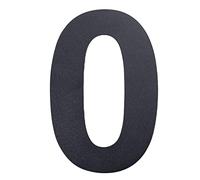 nanlyiau numero maison anthracite Numero Maison Numéro de Maison Moderne-Haute 12.5cm /5in RAL 7016 Acier inoxydable, Aspect flottant, facile à installer et fait de solides SUS304(7016 5in0)