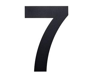 nanlyiau numero maison anthracite Numero Maison Numéro de Maison Moderne-Haute 22.8cm /9in RAL 7016 Acier inoxydable, Aspect flottant, facile à installer et fait de solides SUS304(7016 9n7)