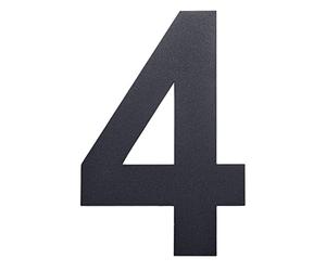 nanlyiau numero maison anthracite Numero Maison Numéro de Maison Moderne-Haute 30.5cm /12in RAL 7016 Acier inoxydable, Aspect flottant, facile à installer et fait de solides SUS304(7016 12n4)