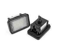 NaNMiBHd Feux Arrière Lampe Plaque d’Immatriculation pour Benz pour X204 pour Classe GLK 2007 2008 2009 2010 2011 2012 2013 OEM 2048200156 2 Pièces Éclairage Plaque D'immatriculation LED