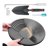 Nanmiyan Orpaillage | Batée Or Complete Set Accessoires Chercheur Or,Ensemble Complet D'outils Pour Prospection Collection Découverte Chasse Roches Débutants Enthousiastes Adultes