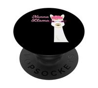 Nanna Lama Grandma Alpaga Cute Animal Lover PopSockets PopGrip Adhésif