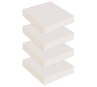 NANNAN3360 Rehausseurs de Meubles en Silicone Réhausseurs de Canapé Blancs Supporte Jusqu'à 1000 kg Pieds de Support Robustes Pattes de Meubles 4 Pièces, pour Table Lit Chaise Bureau (50 × 50 × 30mm)