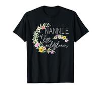 Nannie of The Little Wildflower Fête d'anniversaire Baby Shower T-Shirt