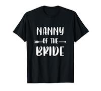 Nanny of The Bride Wedding Party Assorti Bridal Party T-Shirt