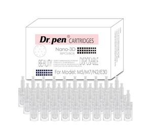 Nano 3D Lot de 30 cartouches de rechange pour Dr. Pen M5 M7 N2 E30 - Cartouches de beauté 3D Nano - Conseils hygiéniques à usage unique pour une peau polie - Kit d'entretien mensuel pour maison ou