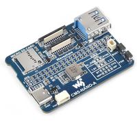 Nano Base Board (A) For Raspberry Pi Compute Module 5 Lite/Emmc,Suitable For Evaluating The Raspberry Pi Cm5 Or Being Integrated Into End Products[ZHB2052]