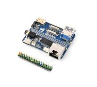 Nano Base Board pour Raspberry Pi Compute Module 5 Lite/eMMC Board, Même Taille Que CM5, avec CM5 Socket/40PIN GPIO Header/RJ45 Gigabit Eth/16PIN PCIe/HDMI/USB 3.2/Audio/MIPI Interface etc.
