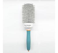 Nano Brosse à cheveux ronde en céramique thermique de grand diamètre - Non électrique, légère, professionnelle pour un maximum de volume et de brillance, idéale pour un usage en salon et à la maison