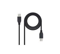 Nanocable Câble USB 10.01.1001 - USB 3.0 Type A/A mâle-mâle 1 m Noir