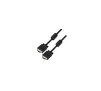 Nano cable 10,15. 0150-cï¿½ble cordon svga avec ferrites hdb15/m/m-hdb15