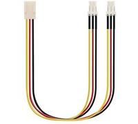 Nano Cable 10.19.0801 - Câble Alimentation pour Ventilateur, mâle-Femelle, 30cm