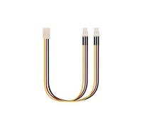 Câble d'alimentation interne PC Câble d'alimentation interne 3PIN Femelle vers 2 3PIN