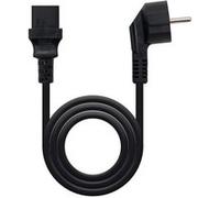 Nanocable Câble d'alimentation 10.22.0110 CEE7/M-C13 Mâle-Femelle 10 m Noir