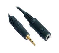 Nano Cable - Rallonge de câble audio - mini-phone stereo 3.5 mm femelle pour mini-phone stereo 3.5 mm mâle - 3 m