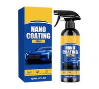 Nano Car Coating Spray, Paint Shine Restorer, 120ml Fast Acting Automotive Cleaner with Protective Layer Design, Lightweight Car Care Solution, Spray with Minimal Style, Use for Truck and Motorcycle