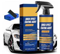 Nano Ceramic Coating Spray for Cars - Quick Effect Paint Protection, Waterless Wash & Polish | Hydrophobic Shield | Safe on All Surfaces | UV & Scratch Resistant (Set B)