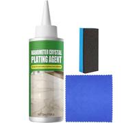 Nano Crystal Coating Agent for Tile & Furniture, Nanometer Crystal Plating Agent, Coating of Stone Nanocrystals, Polishing Brightening & Scratch Repair, With Sponge and Towel (50ml)