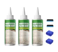 Nano Crystal Coating Agent for Tile & Furniture, NanometerCrystal Plating Agent, Stone Crystal PlatingAgent, Strong Protective & Long-Lasting Polishing, Scratch Repair Marble Stain Remover (3pcs)