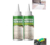 Nano Crystal Coating Agent for Tile & Furniture, Stone Nano Crystal-Plating Agent, Marble Nano Crystal-Plating Agent, Marble Nano Crystal-Plating Agent for Kitchen (50ML-2Pcs)