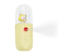 Nano Facial Humidifier, Mini Mist Sprayer, 30ml Cool Mist Water Spa, Portable Hydration Device for Skin Care, Skin Elasticity Enhancer, Abs Polystyrene Material, 1.37x1.37x4.17in