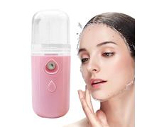 Nano Facial Mister Atomiseur portable USB | Pulvérisateur facial de 30 ml avec réservoir visible, mini vapeur compact pour l'application des cils et l'hydratation de la peau, outil hydratant