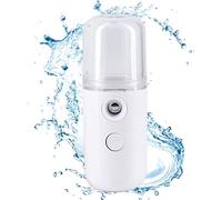 Nano Facial Mister - Humidificateur de voyage à mist 30 ml | Brumisateur facial rechargeable par USB | Machine de soins de la peau | Pulvérisateur pratique pour hydrater et hydrater