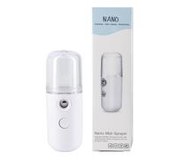 Nano Facial Mister - Pulvérisateur compact de 1,57 pouces, appareil d'hydratation USB, mini machine à brume avec réservoir d'eau visuel | Accessoire pratique pour hydrater la peau et améliorer la peau